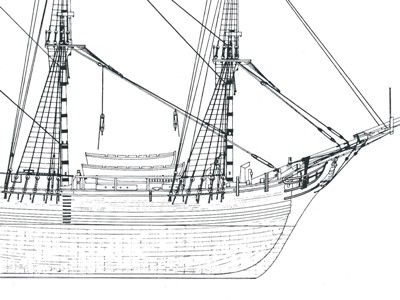 Грота-штаг и грот-лось-штаг (фрагмент из анатомии) Грота-штаг и грот-лось-штаг (фрагмент из анатомии)